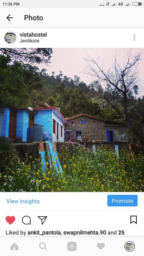 Vista Hostel Jeolikote, Nainital Patwa Dunga Zewnętrze zdjęcie